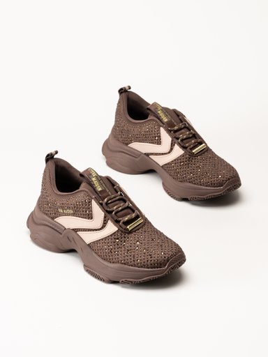 Steve Madden - Main St.-RE - Mörkbruna sneakers