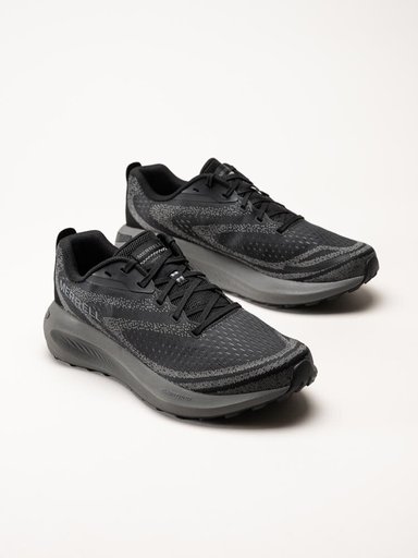 Merrell - MORPHLITE - Svarta löparskor i textil