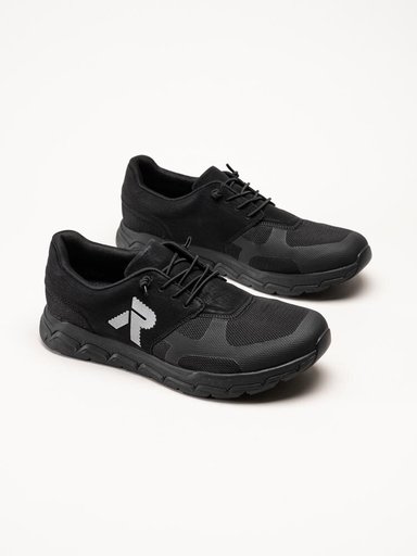 Rieker - Svarta sportskor i textil