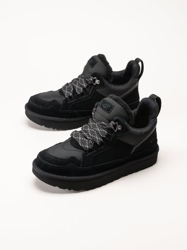 UGG - M Lowmel - Svarta ullfodrade sneakers