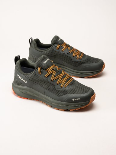 Viking Footwear - Motion Low GTX M - Gröna hybridskor med Gore-Tex
