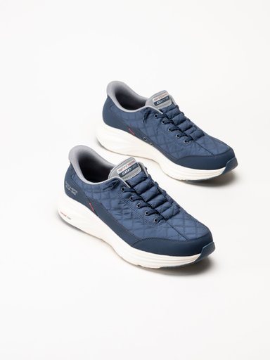 Skechers - Contour Foam - Marinblå slip-ins sneakers