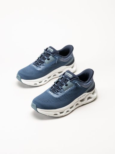 Skechers - Glide Step Altus - Marinblå sneakers i mesh