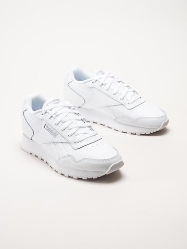 Reebok - Glide - Vita sneakers i skinn