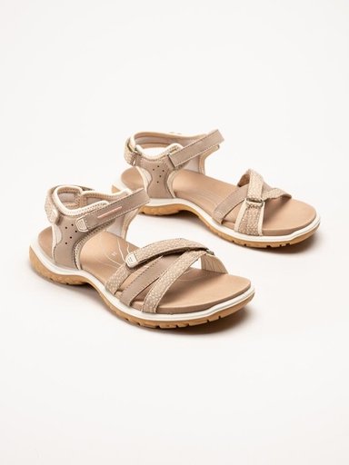 Ecco - Offroad Yucatan Slim Le - Beige sportiga sandaler