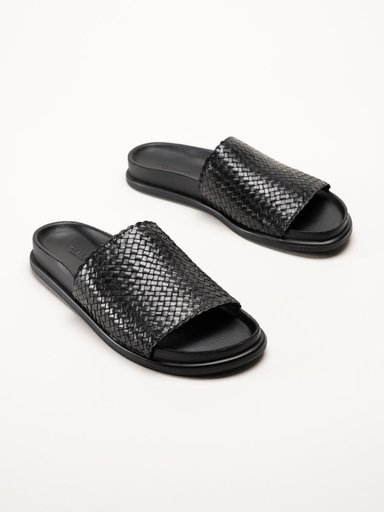 Vagabond - Effie - Svarta slip in sandaler i skinn