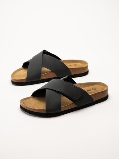 CpH Comfort - Svarta slip in sandaler