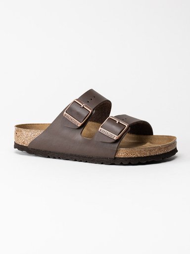 Birkenstock - Arizona Regular Classic - Mörkbruna slip in sandaler