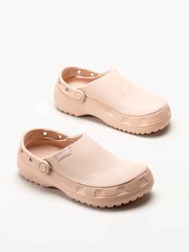 Crocs - Classic Crafted Clog - Rosa slip in tofflor