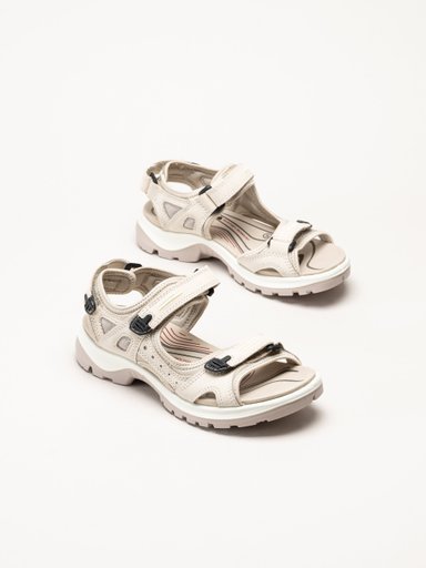 Ecco - Offroad Yucatan - Beige sandaler i nubuck