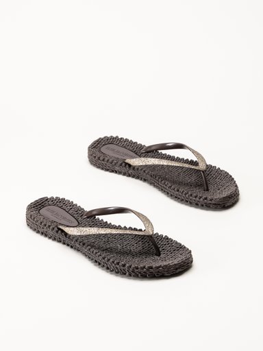 Ilse Jacobsen - Cheerful01 - Mörkbruna flip flops