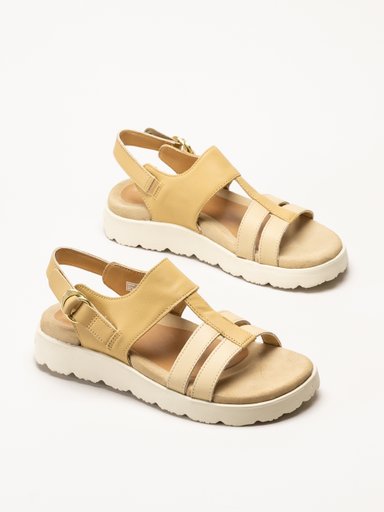 Merrell - Fleur Backstrap - Gula sandaler