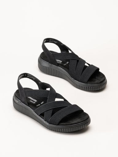 Remonte - Svarta sandaler