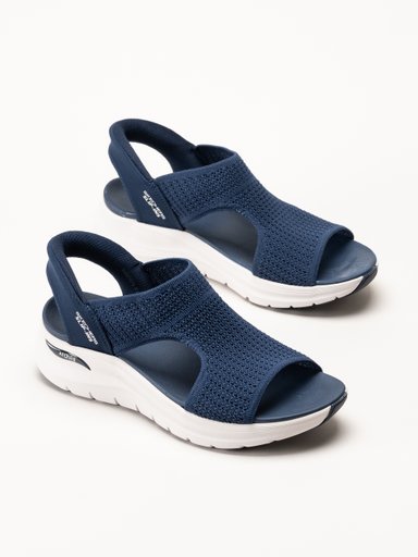 Skechers - Arch Fit - Marinblå slip ins sandal