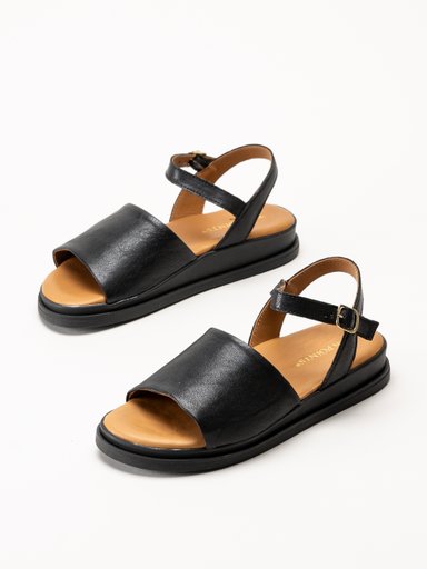 Ten Points - Alma - Svarta sandaler