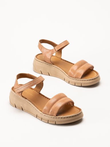 Ten Points - Britta - Ljusbruna sandaler