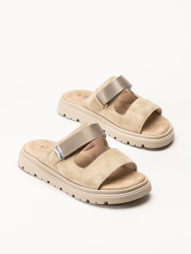Duffy - Beige sandaler