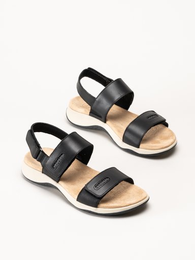 Free Spirit - Grenada - Svarta sandaler