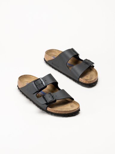 Birkenstock - Arizona SFB - Svarta slip in sandaler