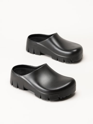 Birkenstock - Super Birki 2.0 - Svarta slip-in tofflor