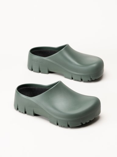 Birkenstock - Super Birki 2.0 - Gröna slip-in tofflor