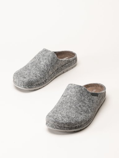 Shepherd - Annsofie - Grå slip in tofflor