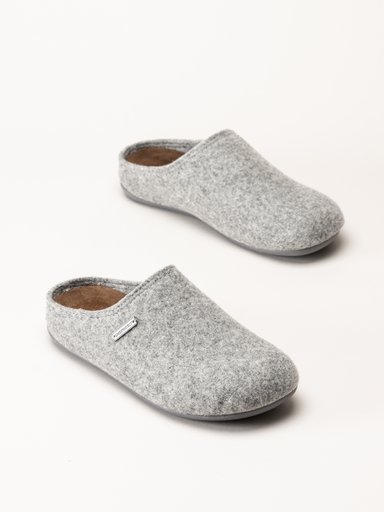 Shepherd - Cilla - Grå slip in tofflor