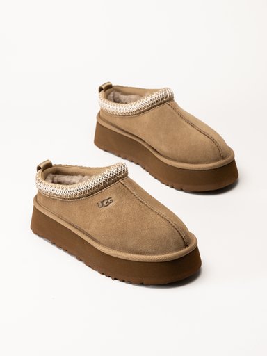 UGG - Tazz II - Bruna fodrade tofflor