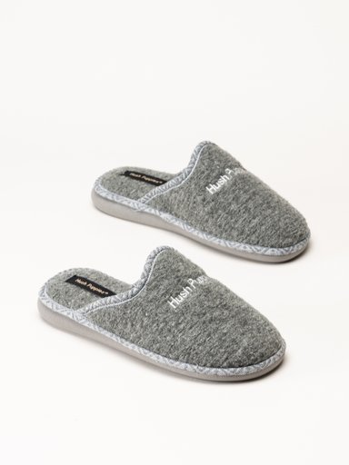 Hush Puppies - Lola - Grå slip in tofflor