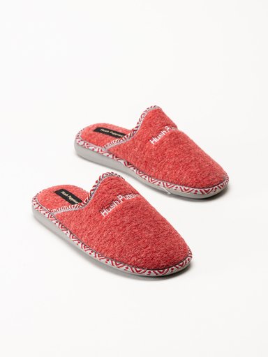 Hush Puppies - Lola - Röda slip in tofflor