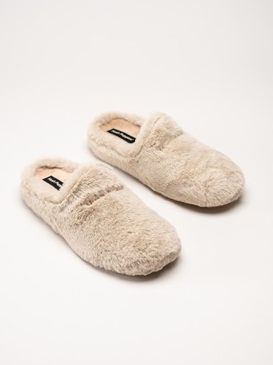 Hush Puppies - Olivia - Beige slip in tofflor
