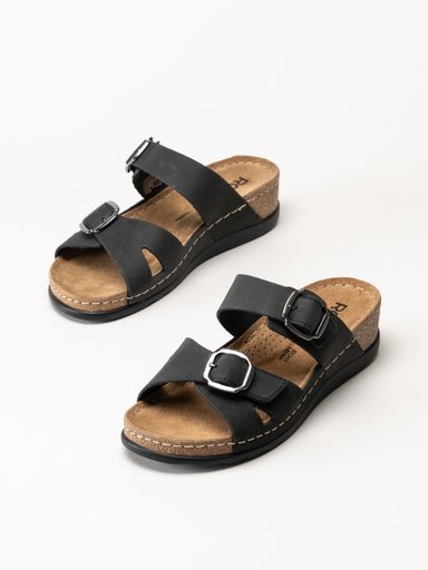 Rohde - Soave 40 - Svarta slip in sandaler