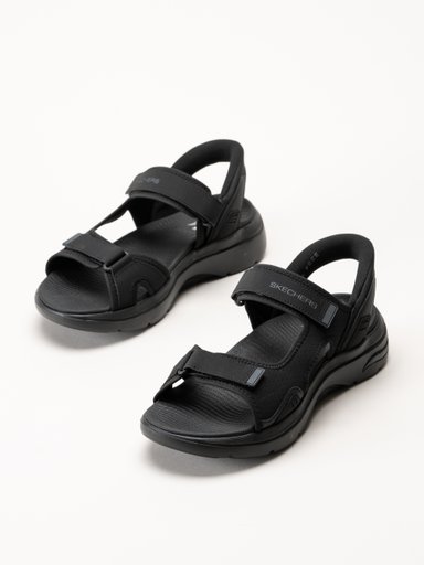 Skechers - Go Walk Arch Fit 2.0 - Svarta sandaler