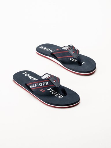 Tommy Hilfiger - Sporty Hilfiger Beach - Mörkblå flip flops