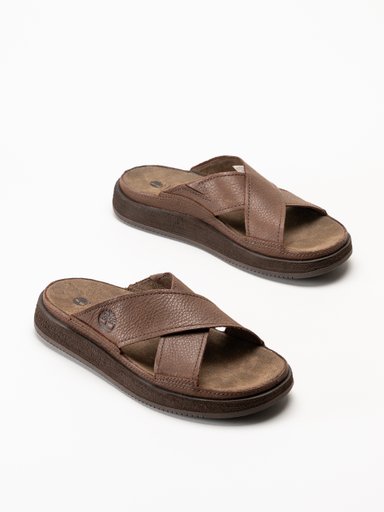 Timberland - Casco Cove - Mörkbruna sandaler