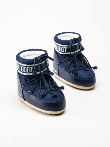 Moon Boot - Icon Low Nylon - Blå klassiska vinterboots