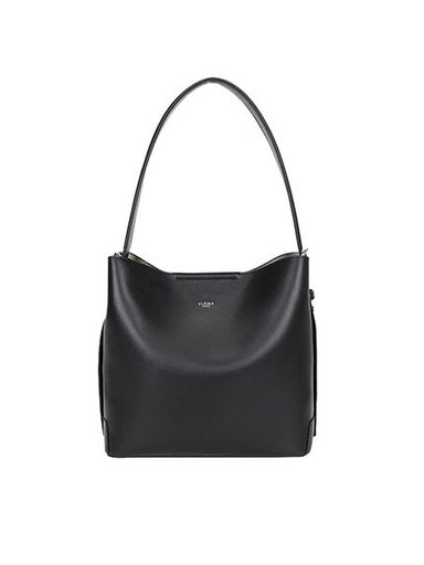 Ulrika Design - Minimalism Hink - Svart hinkväska i skinnimitation