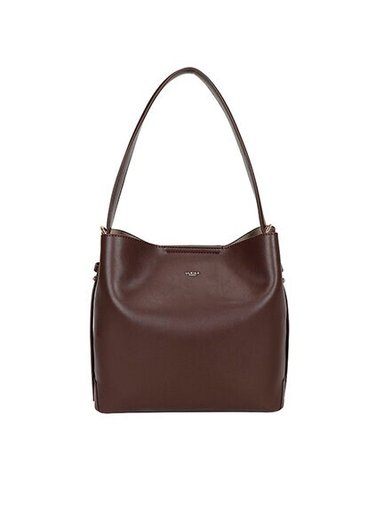 Ulrika Design - Minimalism Hink - Vinröd hinkväska i skinnimitation