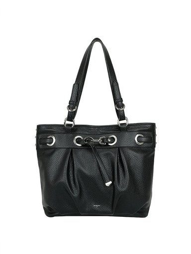 Ulrika Design - Recycled PU 2.0 - Svart väska i mjuk PU med struktur