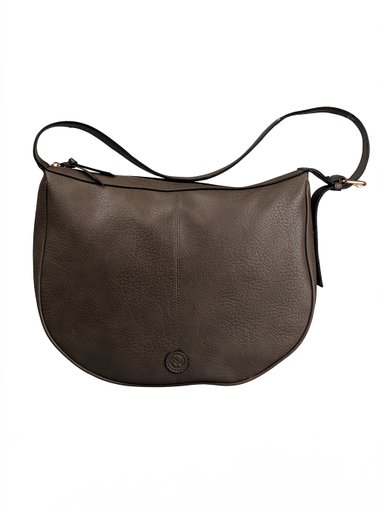 NYPD - NYPD mjuk axelväska - Mörkbrun större mjuk axelväska