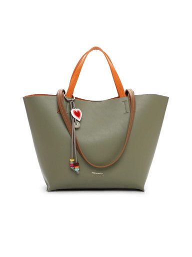 Tamaris Bags - Keshia Cityshopper L - Grön minimalistisk stor väska - två i en