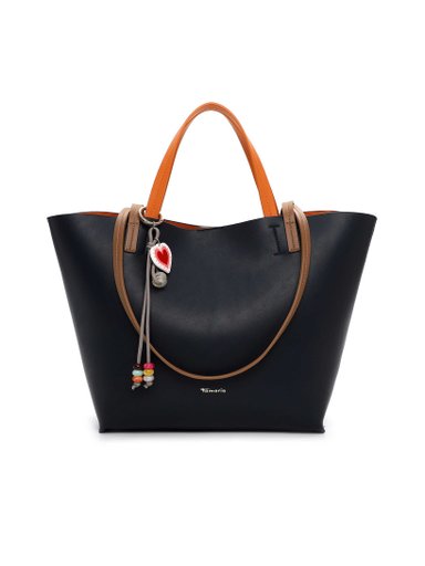 Tamaris Bags - Keshia Cityshopper L - Mörkblå minimalistisk stor väska - två i en
