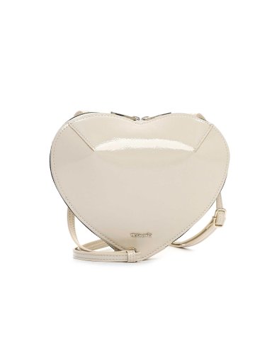Tamaris Bags - Kimberlie Small - Ljusbeige hjärtformad liten handväska