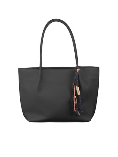 NYPD - Svart Axelväska i mjuk skinnimitation