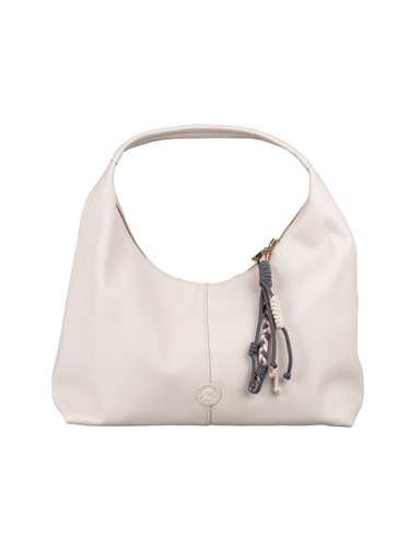 NYPD - Ljusbeige Axelväska i mjuk PU