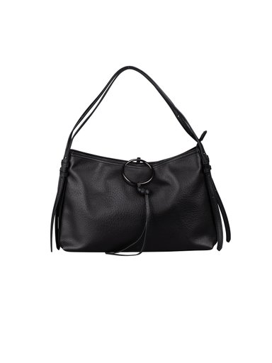 NYPD - Svart Axelväska med ringdekor