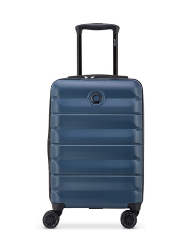 Delsey - Air Armour 55 Slim Kabin Exp. - Blå Slim kabinväska expanderbar