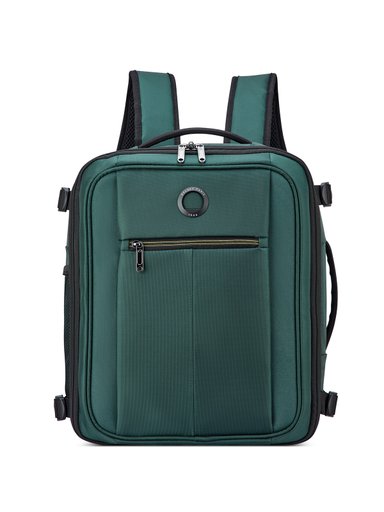 Delsey - Dita BP Underseater - Mörkgrön ryggsäck för under sätet