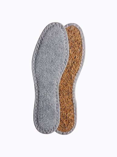 Springyard - Summer Insoles Kids - Grå frottésulor för barn