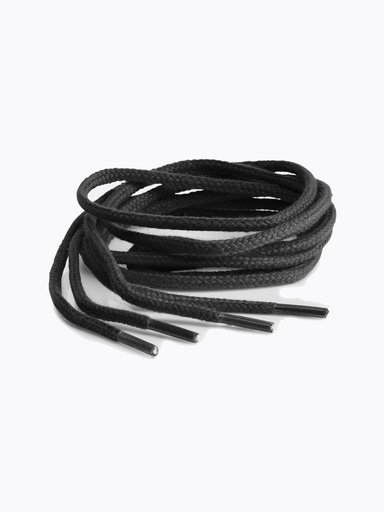 Springyard - Round 4.5 - Svart runt grovt skosnöre